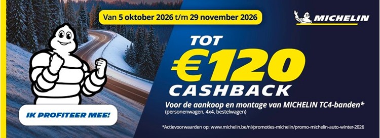 Michelin Cashback Winter 2026-2027